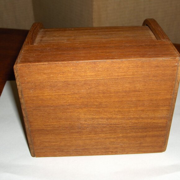 Recipe Index Box, Roll Top, Kalmar - Picture 4 of 7